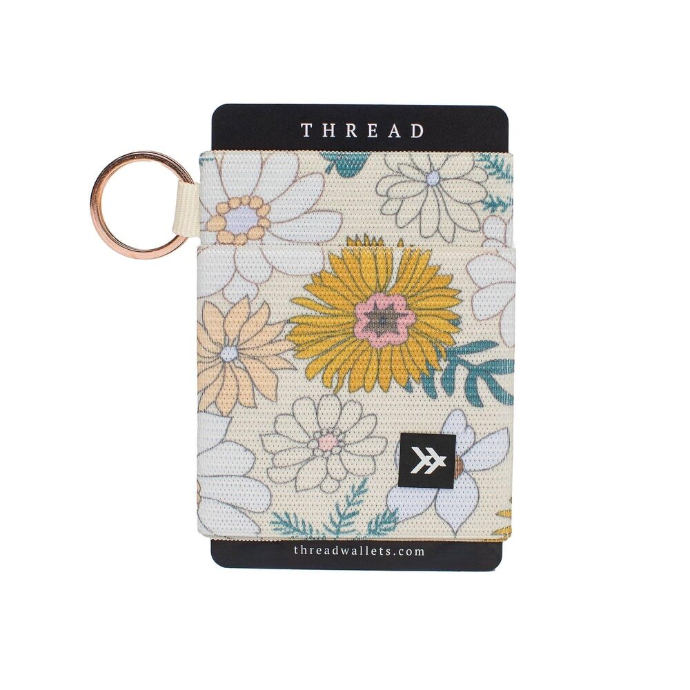 9426 Ultra Slim Minimalist Card Holder Wallet and Blossom, One Size